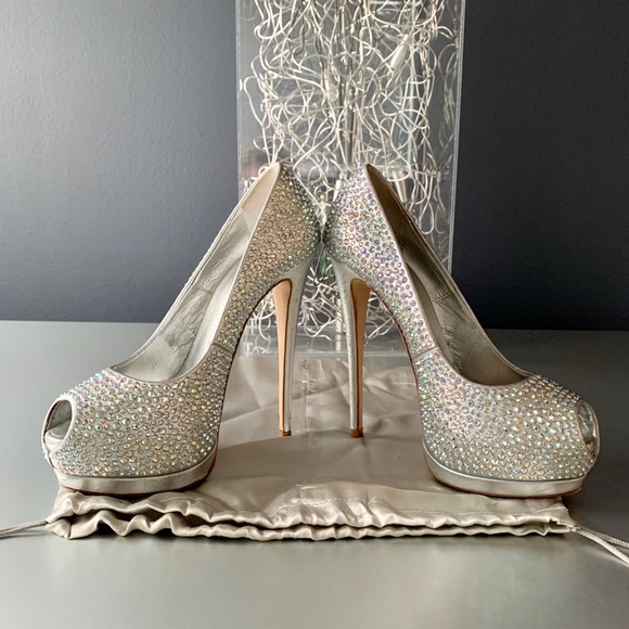 Giuseppe Zanotti peep-toe platform pumps - Picture 5 of 8